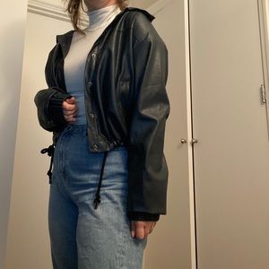 Choosy Ryder Faux Leather Jacket